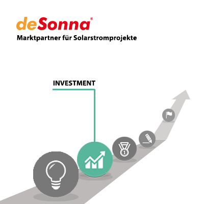 Investment - deSonna - Marktpartner für Solarstromprojekte