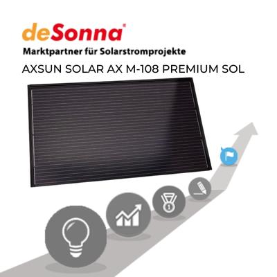AxSun Solar - Indach-Solarmodule mit SOLRIF® AX M-108 premium sol